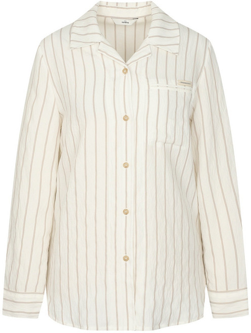 레노마레이디 스트라이프 포켓장식 카라 셔츠 R2G11WST010_DJ