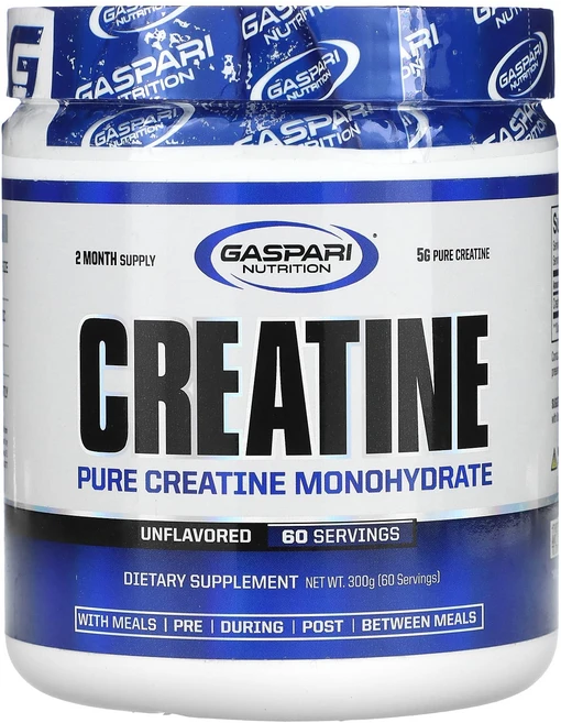 건강챙기세요 Gaspari Nutrition 크레아틴 무맛 300g 백살까지오래오래, GaspariNutrition크레아틴무맛300g, 1개 - 쿠팡