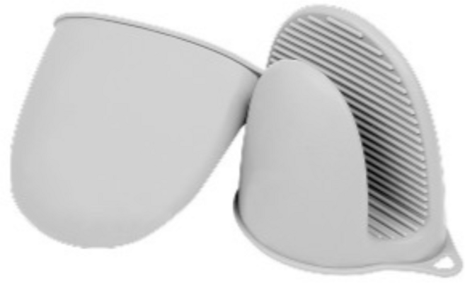 국산 실리팟 실리콘 주방 오븐 장갑 양손 세트, Gray (그레이), 8세트