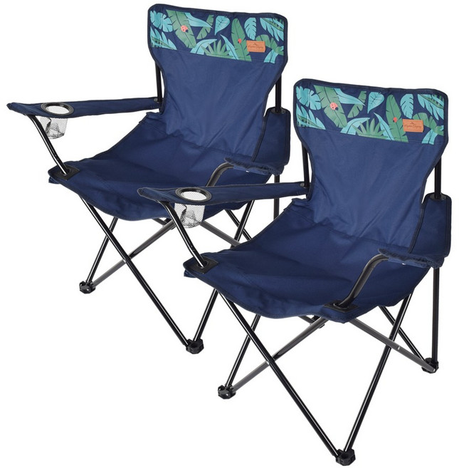 키스톤캠핑 포레스트 베이직 캠핑 의자, 2개