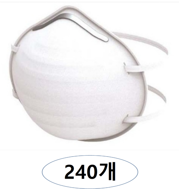 파인텍 2급 방진마스크 501 1박스(240개입), 240개