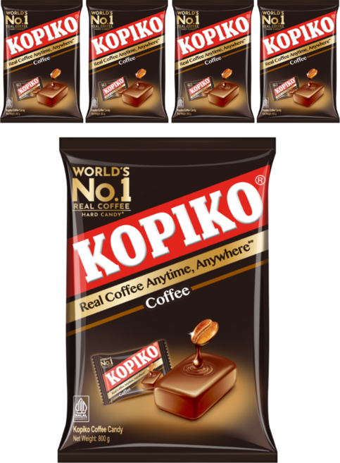 코피코 커피맛 캔디, 800g, 5개