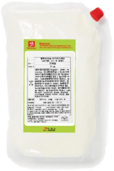 아워홈 행복한맛남 요거트소스 2kg, 6개