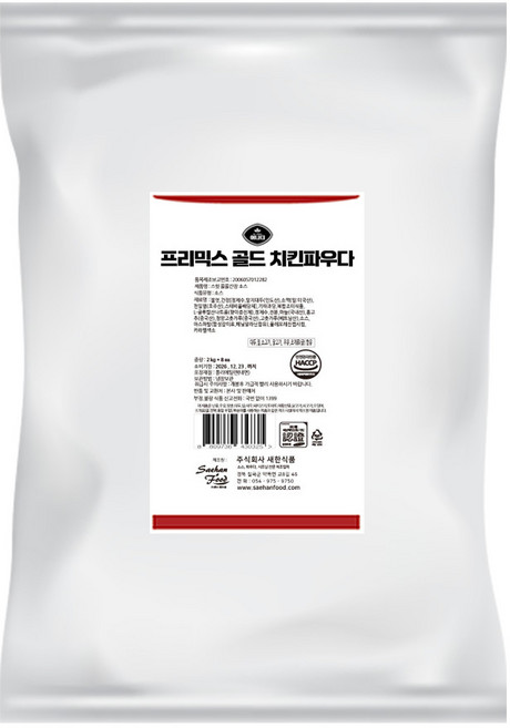 프리믹스 골드 치킨 파우다 가루 분말 양념 치킨 감자 파우더, 1개, 1kg