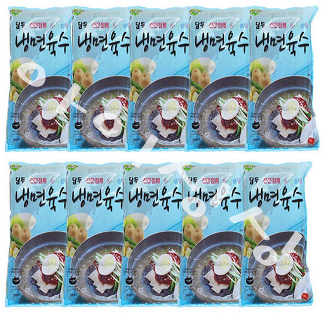 [아이싱싱] 담두 전문점용육수, 350g, 10개