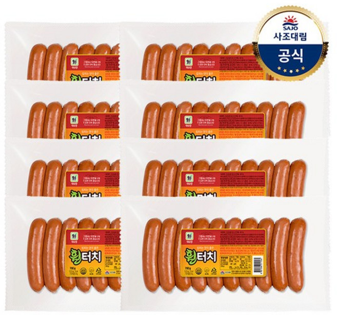 [대림냉장] 휠터치 700g(70g*10) x8개 /대용량, 8개, 700g