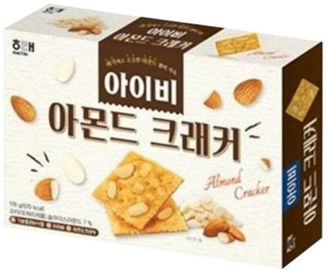 [모이다] 바삭하고 고소한 아이비 아몬드크래커, 1개