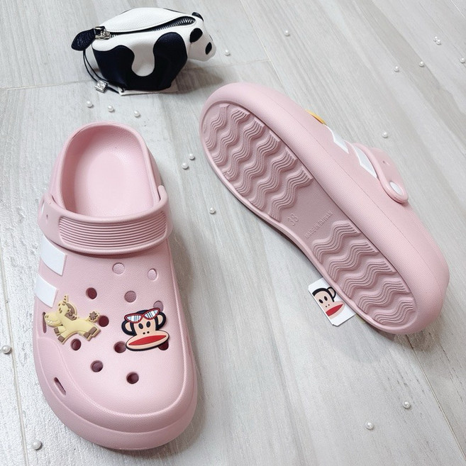 Paul frank 大嘴猴情侶洞洞鞋 輕量防水止滑台灣製