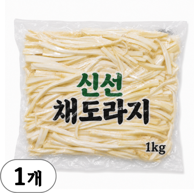 중국산 수입 채도라지, 1개, 채도라지 1kg