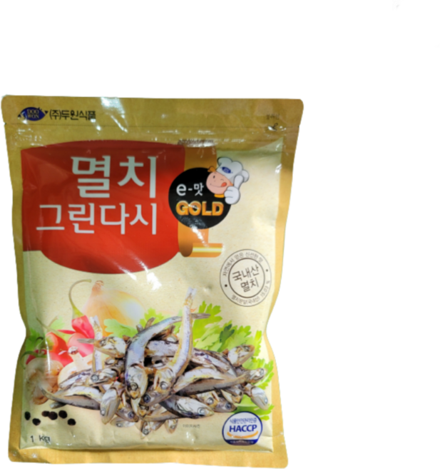 [후추마스터] 두원식품 멸치그린다시 1kg X 10개 박스 업소용 멸치다시 멸치육수
