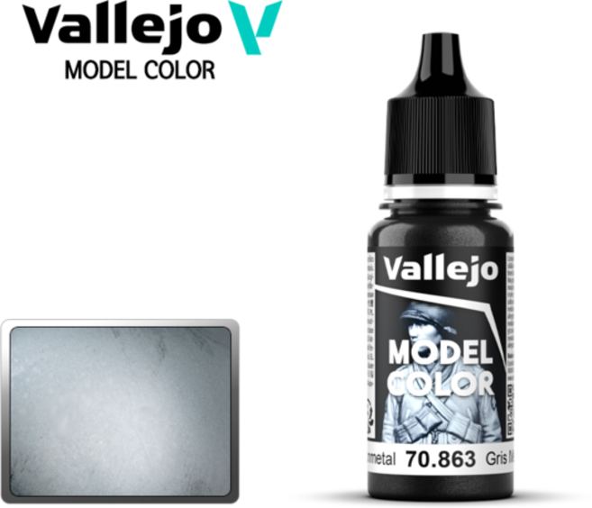 바예호 뉴모델컬러 Gunmetal 70863 (198) 아크릴도료 18ml 도색