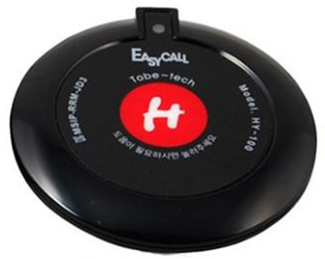 이지콜 HY-100 호출벨 식당벨 병원벨 콜벨 주문벨 -HJ, 1개