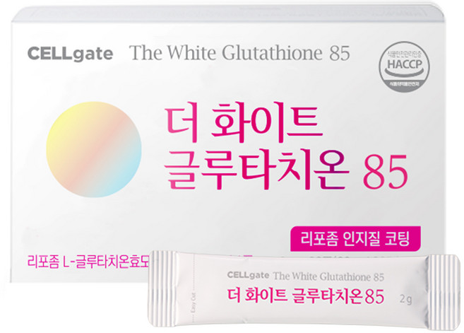 셀게이트 더화이트 글루타치온85 인지질코팅 30P, 1개, 60g