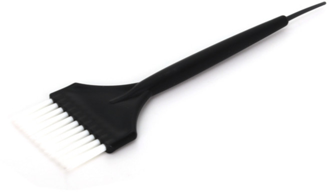 진성 일자형 염색붓 슬립모 염색솔 염색빗 염색브러쉬, 1개