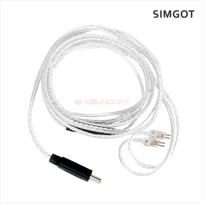 Simgot LC3T 심갓 Type-C 프리미엄 2pin C타입 이어폰 교체용 케이블 선 [사운드캣/정품], 단품
