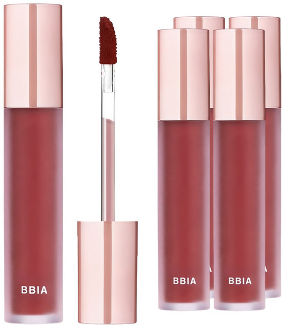 삐아 라스트 벨벳 틴트, V03 불금갑, 5개