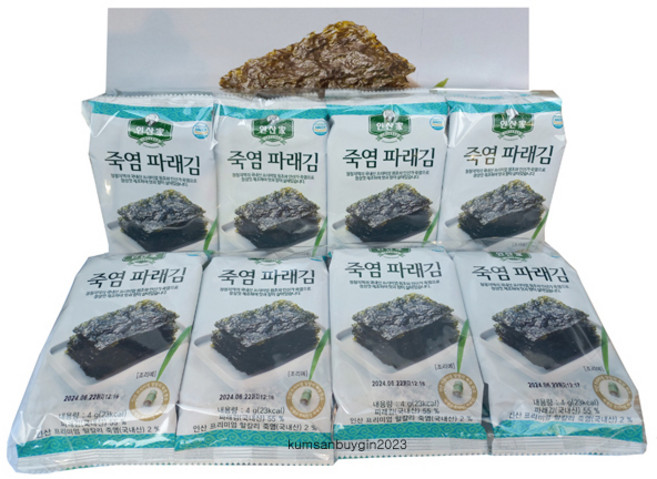 인산가 죽염 파래김 4g X 16개(64g)/한국/인산가, 16개