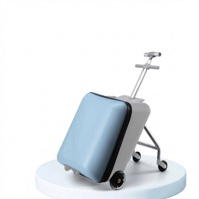 아동 캐리어 유모차 겸용 여행가방 타고가요 캐리어, 블루