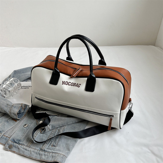 WEGO NOCO 보스턴백 가방, 브라운