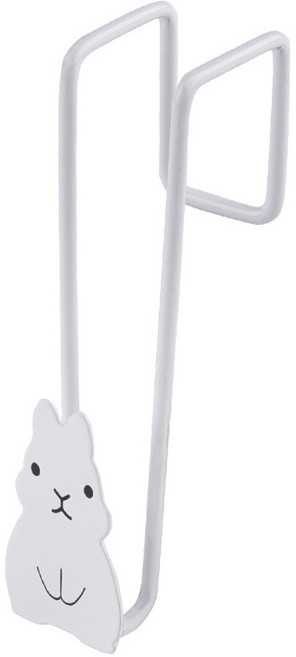 모어데이홈 무타공 싱크대 문걸이 후크걸이 3p, 3개, 화이트