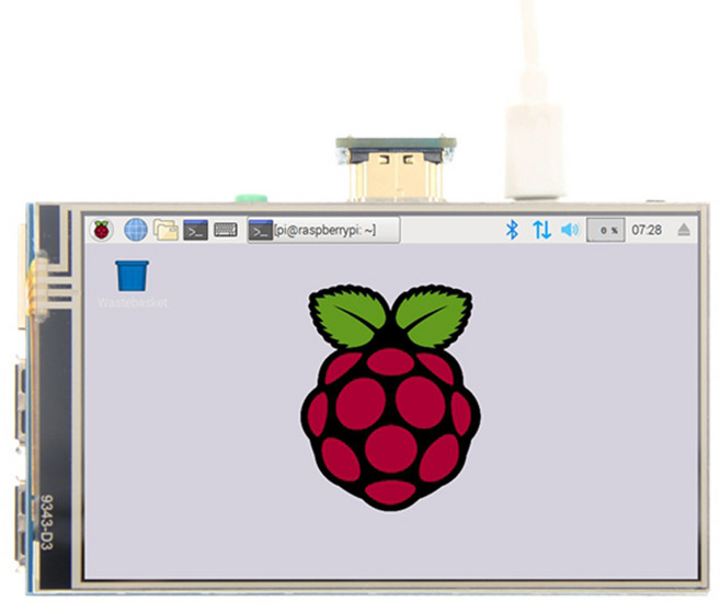 4인치 LCD HDMI 디스플레이 480x800 터치스크린 라즈베리파이 호환 XPT2046 HDMI 입력 모듈 IPS 패널 SY4008-125G, 1개, (LCD) SY4008-125G(블루)