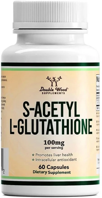 더블우드서플리먼트 S아세틸 L글루타치온 100mg 60 캡슐, 1 - 쿠팡