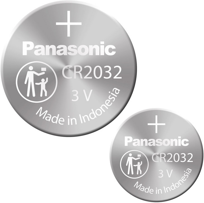 파나소닉 맥셀 도시바 CR2032 홀더, 2개, 1개입
