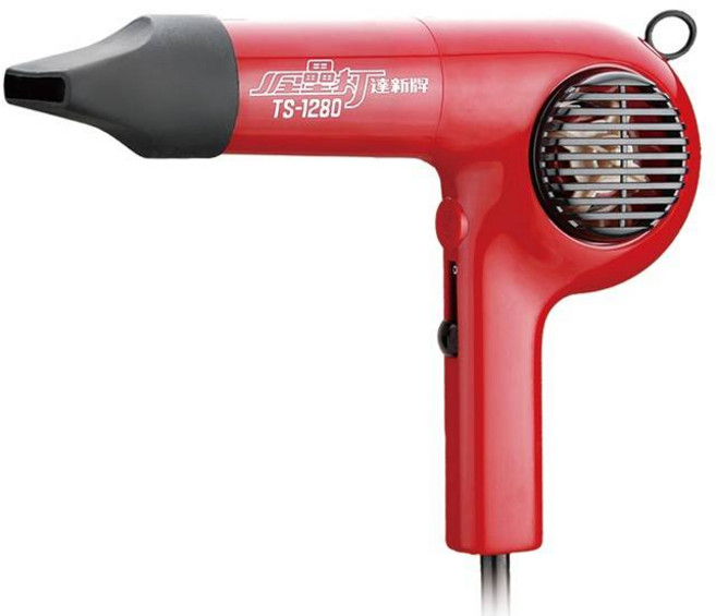 達新 吹風機 TS-1280, 紅色