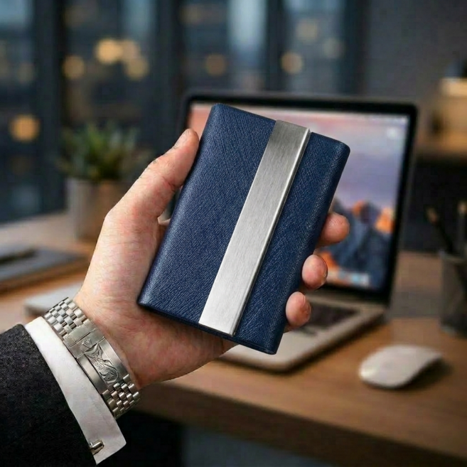 뉴위즈 마그네틱 비즈니스 고급 명함케이스