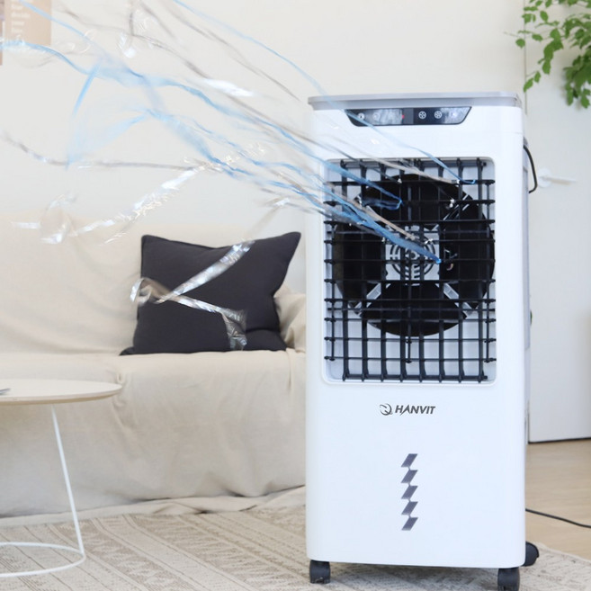 이동식 냉풍기 저소음 얼음 선풍기 공기청정 기화냉각 방식 가정용 업소용 산업용 냉방기 대용량 50리터