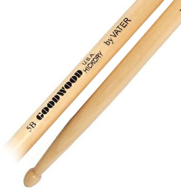 Vater 드럼스틱 Goodwood 우든팁 GW5BW, 1개
