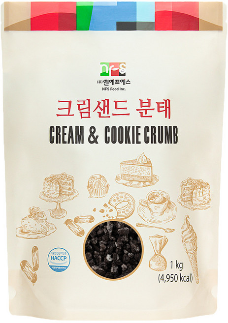 엔에프에스 크림샌드 분태, 1kg, 1개