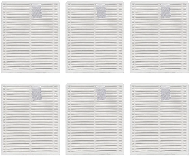 로보락 Q7 M5+ TF L5 로봇 청소기 액세서리 예비 부품용 HEPA 필터 교체품, 01 6PCS