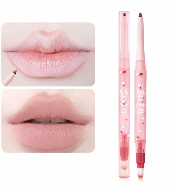 (브러쉬내장) 차차앤코 오버립 립펜슬 볼륨립 립라이너, 1개, 01#밀키피치