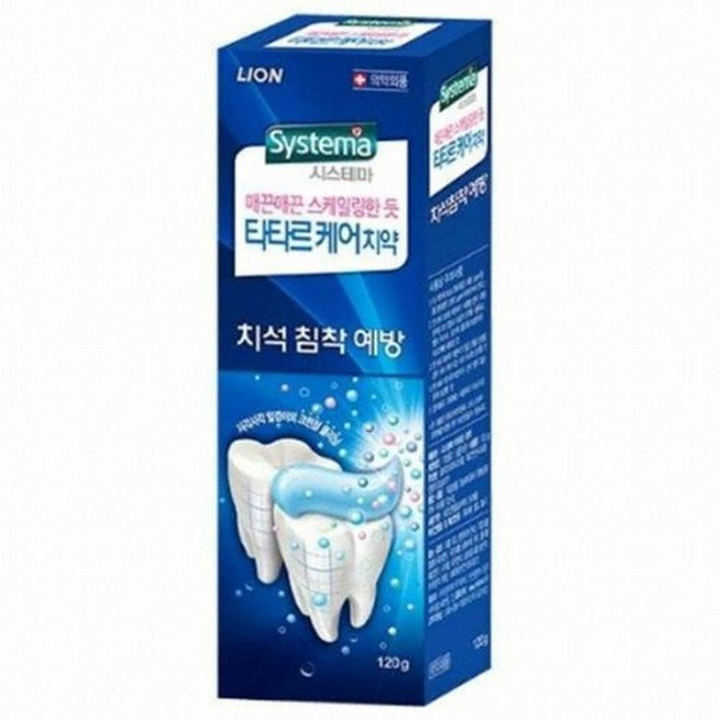 시스테마 타타르 치약 치석케어, 120g, 27개