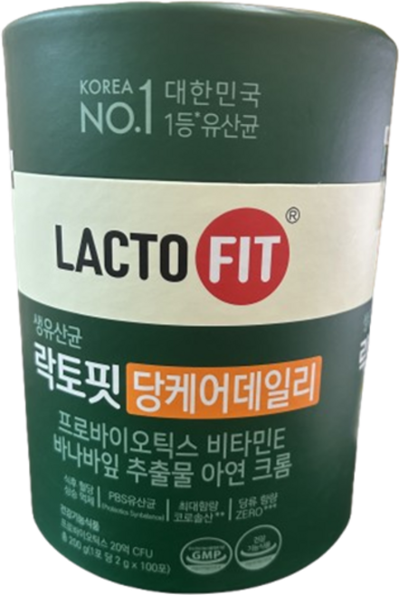 종근당건강 락토핏 당케어데일리 100p, 200g, 1개