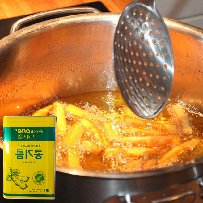 업소용 콩기름 18L 대용량 전 부침 볶음 튀김 토스트 분식집 식당 음식점 가게 가성비, 1개