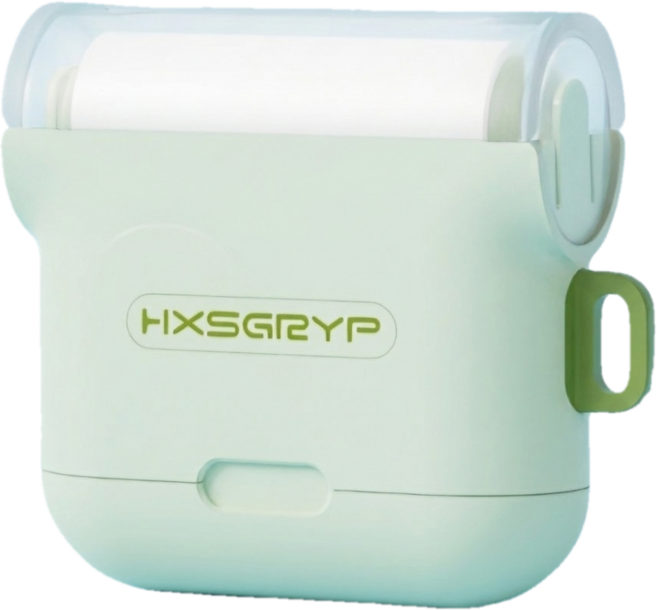 다마네 점착력 좋은 휴대용 돌돌이 테이프클리너, 1개