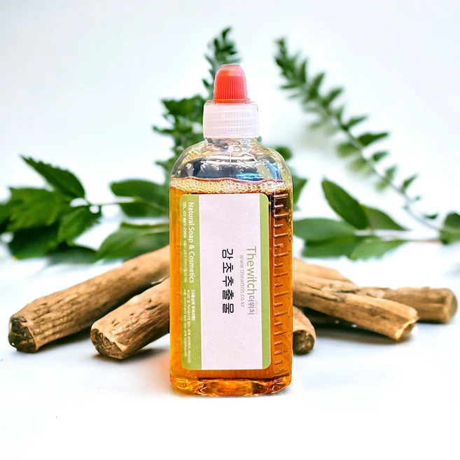 [더위치] 감초추출물 100ml 감초뿌리추출물 Glycyrrhiza Uralensis Licorice Root Extract, 1개 - 쿠팡