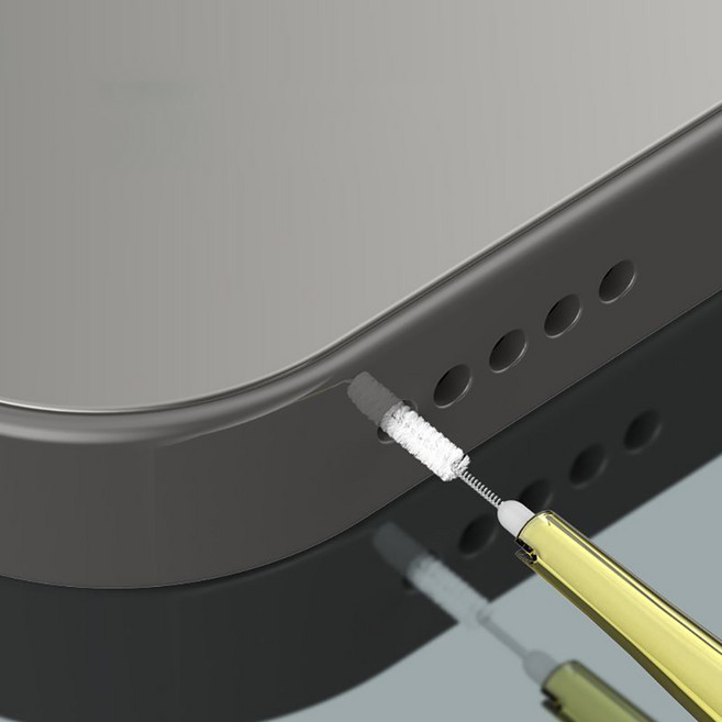 휴대폰 청소 도구 483, 6개, 화이트