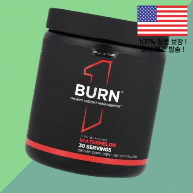 룰 원 프로틴 단백질 번 열 수박 워터멜론 7.41온스 210g Rule One Proteins Burn Thermo Weight Management Watermelon 7.4, 1개