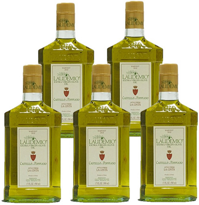 귀치아르디니 라우데미오 엑스트라버진 올리브오일 500ml 5개