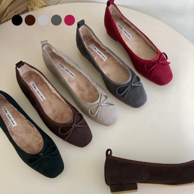 페조 여성 구두 펌프스 털안감 국내생산 기본 플랫 발편한 베이직 2cm PZSL-TT-2056