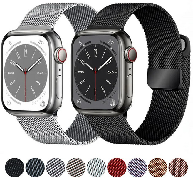 헬로우메이 애플워치호환 밀레니즈 스트랩 밴드 38mm/42mm, 스타라이트