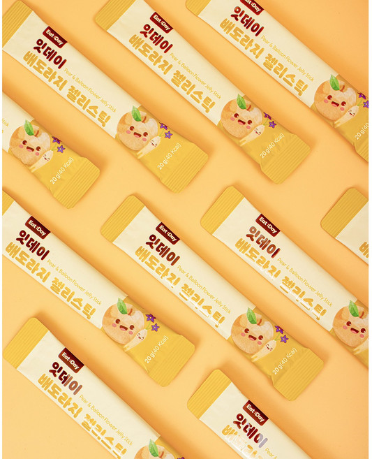 잇데이 배도라지 젤리 스틱 어린이키즈 건강간식, 3박스, 280g