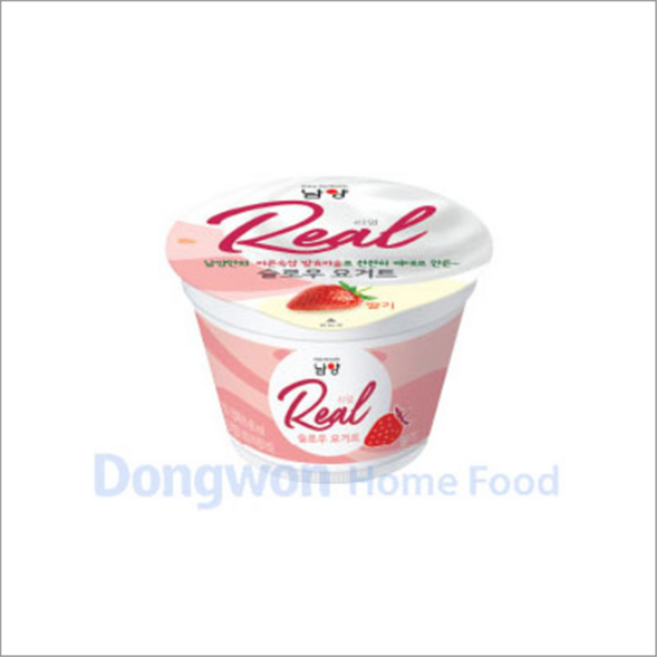 남양 떠먹는 리얼 요거트 딸기 80g 4개입, 4입