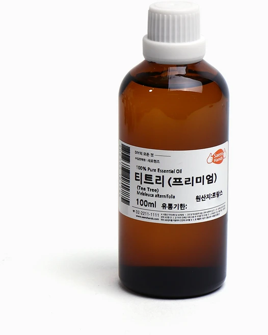 새로핸즈 천연 아로마 에센셜오일 프리미엄 티트리오일 100ml, 단품, 1개 - 쿠팡