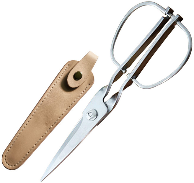 잘라가위 국산 올스텐 분리형 토리베 주방용 다용도 이유식 22cm 가죽케이스포함, 220mm, 스테인레스색상