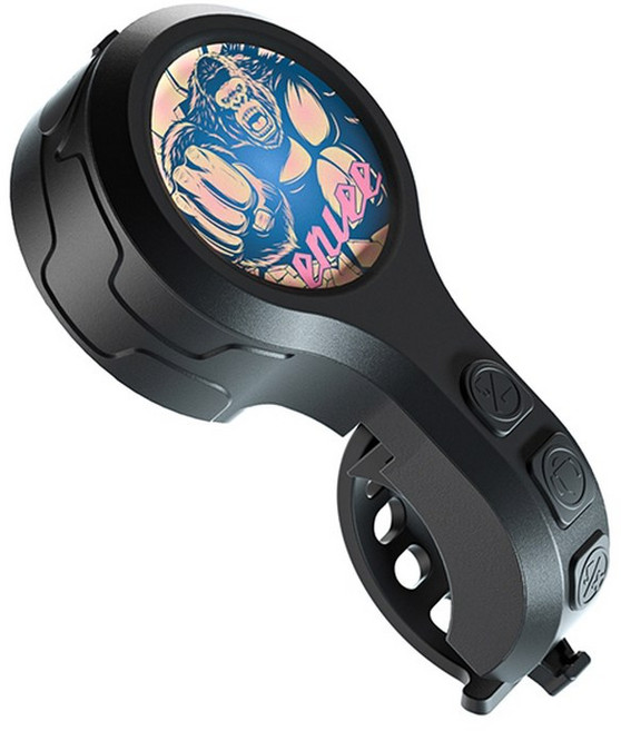 자전거 경적 모드 전기 벨 오토바이 도난 방지 알람 사이클링, 색상: 1. Orangutang 1pc, 1개