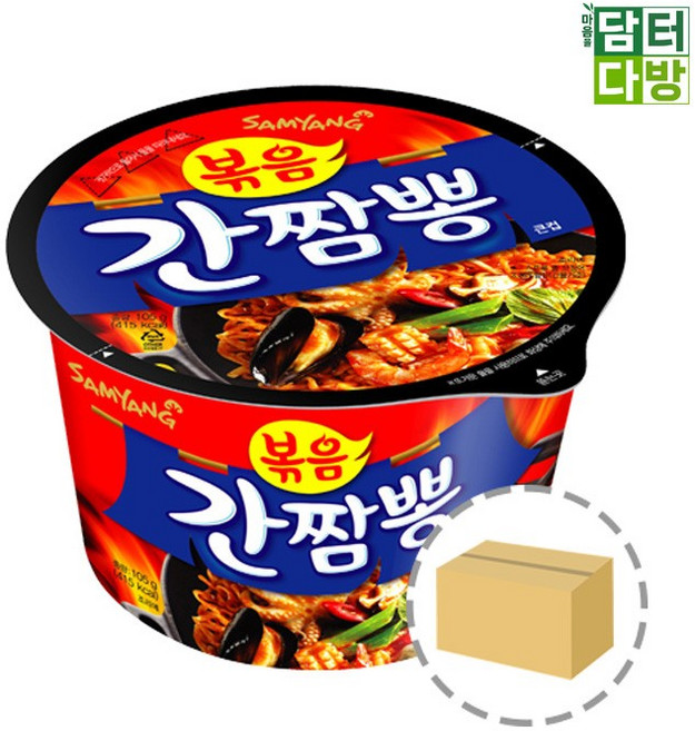 삼양식품 간짬뽕 큰사발 1BOX (16컵), 16개